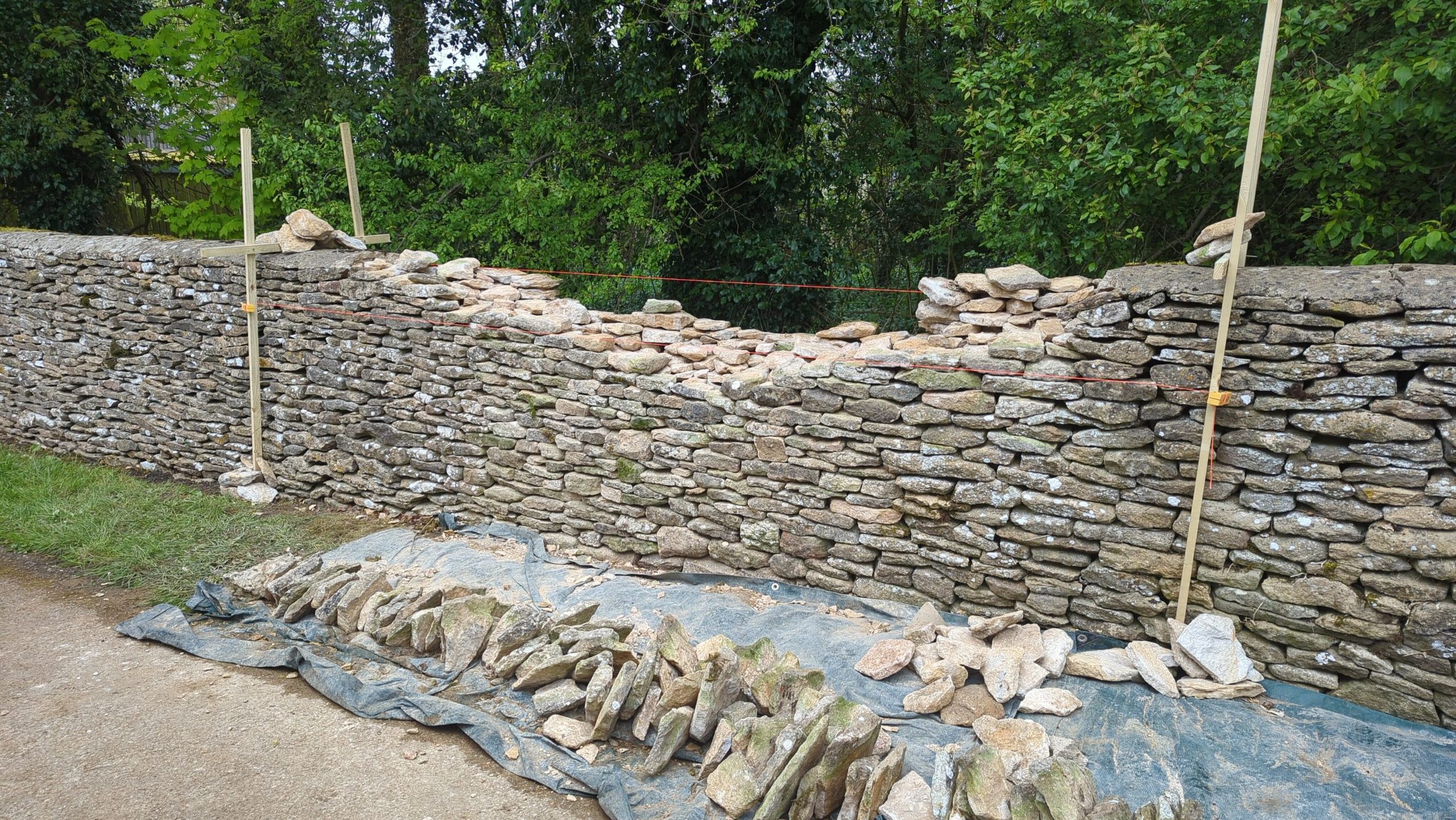 tetbury gloucestershire dry stone walling stroud 5