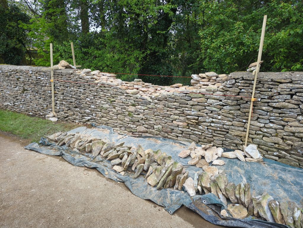 tetbury gloucestershire dry stone walling stroud